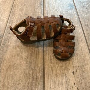 Brown sandals